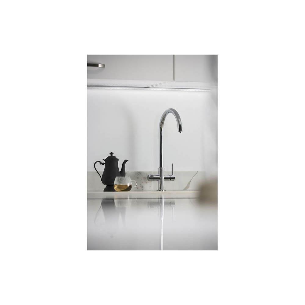 Abode Prothia 3-in-1 Swan Spout Slimline Monobloc Tap