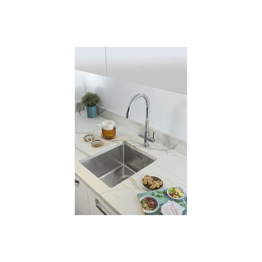 Abode Prothia 3-in-1 Swan Spout Slimline Monobloc Tap